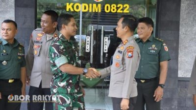 Kapolres Bondowoso Lakukan Kunjungan Silaturahmi ke Kodim 0822, Perkuat Sinergitas TNI-Polri Jaga Keamanan Wilayah