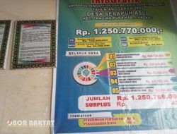 Diduga Dana Desa Serapuh Asli Kecamatan Tanjung Pura Langkat ‘Menghilang’, Pembangunan Tak Terlihat, Pj Kades dan Bendahara Bungkam