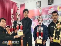 Sasana Wushu Panei Tongah Juara Umum Kejurcab Wushu Sanda Simalungun 2025
