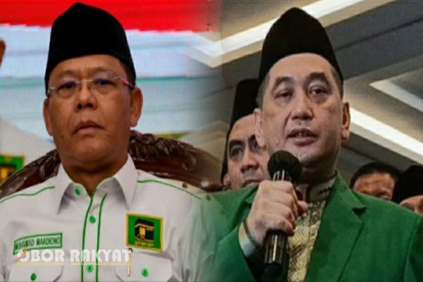 Jakarta, Obor Rakyat - Konflik internal Partai Persatuan Pembangunan (PPP) kembali mencuat ke permukaan. Dua tokoh, Muhamad Mardiono dan Agus Suparmanto, sama-sama mengklaim sebagai ketua umum terpilih.