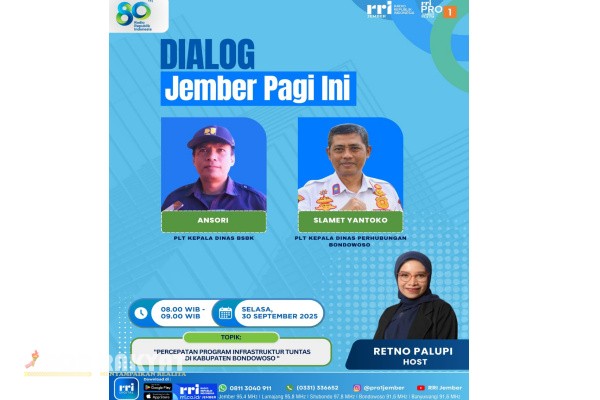 Bondowoso, Obor Rakyat — Pemerintah Kabupaten (Pemkab) Bondowoso, Provinsi Jawa Timur, terus mempercepat penyelesaian program infrastruktur strategis di wilayahnya.