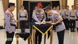 Kapolri Listyo Sigit Pimpin Sertijab Kabaintelkam dan Dankor Brimob Polri