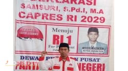 Ketua Umum Partai Cinta Negeri, Samsuri, Dideklarasikan Sebagai Capres 2029