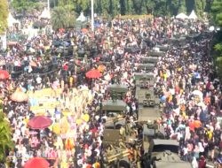Peringatan HUT ke-80 TNI di Monas Hadirkan Parade Militer, Konser, dan Doorprize Spektakuler