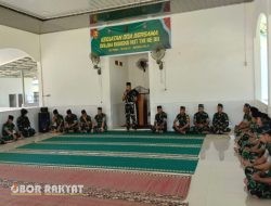Dodik Secaba Rindam II/Swj Gelar Doa Bersama Sambut HUT TNI ke-80 di Lahat