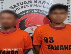 Dua Pengedar Sabu di Simalungun Ditangkap, Polisi Amankan Barang Bukti 2,48 Gram