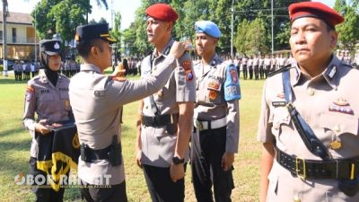 Kapolres Bondowoso Pimpin Sertijab Kasat Reskrim: IPTU Wawan Triono Gantikan AKP Roni Ismullah