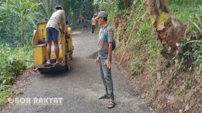 Pemdes Wonosari Bangun Jalan Lapen Sepanjang 800 Meter, Dorong Konektivitas Antar Dusun
