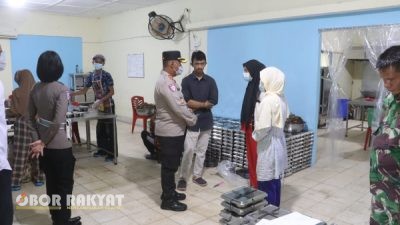 Kapolres Simalungun Lakukan Sidak ke Dapur SPPG, Pastikan Program Makan Bergizi Gratis Aman dan Higienis