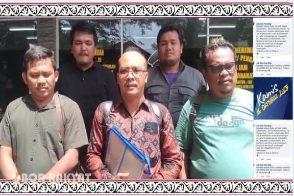 Simalungun, Obor Rakyat – Seorang pria bernama Bernaldo Jofenri Purba (33) resmi melaporkan pemilik akun Facebook bernama Ade Dzoo Punu Sllgn ke Polda Sumatera Utara, atas dugaan tindak pidana penghinaan dan/atau ujaran kebencian terhadap suku Simalungun.