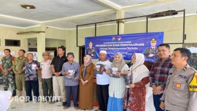 Polres Jember Gelar Sosialisasi Bahaya Narkoba di Desa Subo, Warga Diharapkan Jadi Pelopor Lingkungan Bersinar