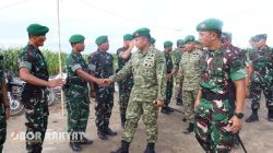 Pangdam I/BB Mayjen TNI Rio Firdianto Tinjau Fasilitas Yon TP 852/Abhinaya Bala Yudha di Deli Serdang
