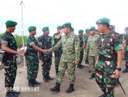 Pangdam I/BB Mayjen TNI Rio Firdianto Tinjau Fasilitas Yon TP 852/Abhinaya Bala Yudha di Deli Serdang