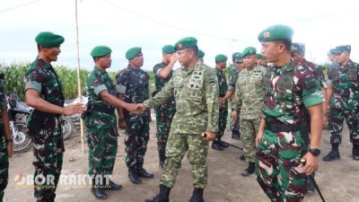 Pangdam I/BB Mayjen TNI Rio Firdianto Tinjau Fasilitas Yon TP 852/Abhinaya Bala Yudha di Deli Serdang