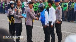 Kapolri Pimpin Apel Ojol Kamtibmas di Monas: Dorong Kolaborasi Jaga Keamanan Jakarta