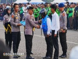Kapolri Pimpin Apel Ojol Kamtibmas di Monas: Dorong Kolaborasi Jaga Keamanan Jakarta