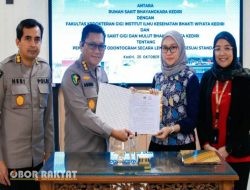 RS Bhayangkara Kediri dan FKG IIK Bhakta Teken Kerja Sama Pengisian Odontogram Standar DVI