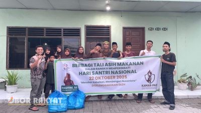 Hasyim SE Bersama KAMAR-PASU Rayakan Hari Santri Nasional 2025 dengan Aksi Sosial di Medan