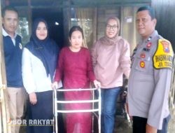 Aiptu Ahmad Abadi dan Relawan Sosial Bantu Ibu Difabel di Bondowoso, Bukti Polisi Humanis Masih Ada
