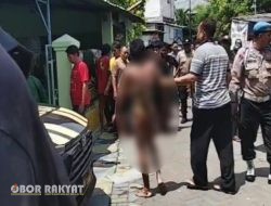 Maling Motor di Surabaya Babak Belur Dihajar Massa dan Terbakar Saat Diamankan Petugas