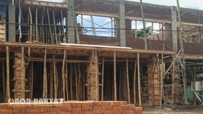 Kejari Bondowoso Dampingi Proyek Rehabilitasi Puskesmas Pakem Senilai Rp1,68 Miliar, Pekerjaan Capai 70 Persen