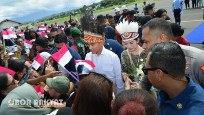 Wapres Kunjungi Manokwari, Tegaskan Komitmen Pemerintah Percepat Pembangunan Papua Barat