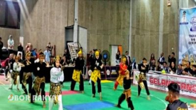 850 Pesilat Ramaikan Kejuaraan Pencak Silat Bupati Cup V Bondowoso 2025, Semangat Sportivitas dan Persaudaraan Menggema di GOR Pelita