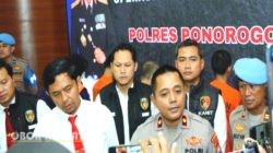 Polres Ponorogo Ungkap Kasus Penjualan Senjata Api Ilegal, Pasutri Diamankan Bersama 13 Butir Amunisi