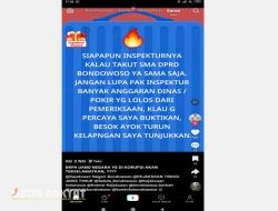 Inspektorat Bondowoso Diminta Periksa Ulang Anggaran Pokir DPRD, Aktivis Tantang Turun ke Lapangan