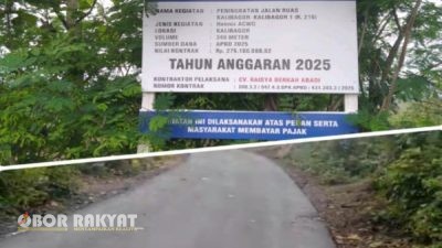 Pelaksana Proyek Bantah Pemberitaan Sepihak Soal Kualitas Jalan Hotmix di Desa Kalibagor Situbondo