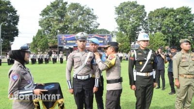Operasi Zebra Semeru 2025 Resmi Dimulai, Polres Bondowoso Siap Tingkatkan Kedisiplinan Berlalu Lintas