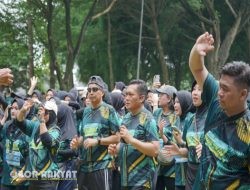 Ribuan Warga Meriahkan Fun Run HUT ke-54 RS Bhayangkara Kediri, Dimeriahkan Layanan Kesehatan Gratis