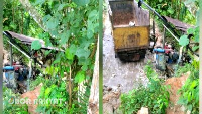 Tangkahan Pasir Ilegal Milik Pangulu Nagori Bakisat Diduga Bebas Beroperasi