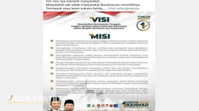 Pendukung Pasangan Ra Hamid–As’at Kritik Kinerja Bupati Bondowoso di Media Sosial