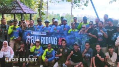 Bupati Lepas Ratusan Rider di Fun Riding #3 Solor Stone Park, Dorong Revalidasi Ijen Geopark 2026