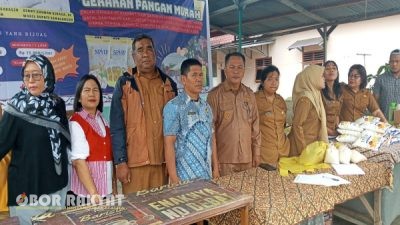 Gerakan Pangan Murah DKPP Simalungun Hadir di Nagori Karang Bangun, Warga Antusias Manfaatkan Harga Sembako Turun