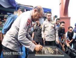 Kapolda Jatim Resmikan Dermaga Danantya Virendra dan Kapal RBB Satpolairud Banyuwangi