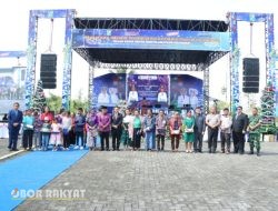 Kapolres Simalungun Hadiri Perayaan Natal Pemerintah dan Masyarakat: Wujud Kehadiran Polri Menjaga Kerukunan