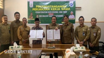 Perhutani Jatim dan SMK Ibrahimy Sukorejo Resmi Jalin MoU Kelas Industri Kehutanan