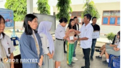 Kasat Narkoba Pematang Siantar Sosialisasi Bahaya Narkoba di SMA Negeri 3, Libatkan Siswa Lewat Tanya Jawab Berhadiah