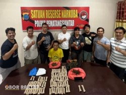Polres Pematangsiantar Ungkap 1,4 Kg Ganja, Satu Tersangka Ditangkap di Gang Prima