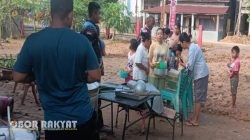 Dapur Lapangan Kodam I/BB Terus Layani Warga Terdampak Bencana di Tukka Tapanuli Tengah