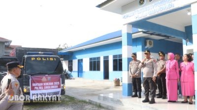 Kepedulian Kapolres Simalungun AKBP Marganda Aritonang, Kirim Ribuan Makanan Siap Saji untuk Korban Banjir dan Longsor Tapteng–Sibolga