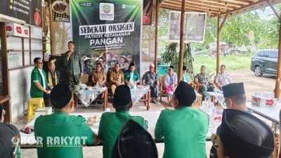 Perhutani KPH Bondowoso Dukung Sedekah Oksigen GP Ansor, Bagikan 50.000 Bibit Buah untuk Ketahanan Pangan