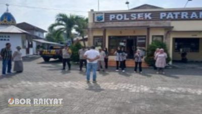 Kanit Reskrim Polsek Patrang Pimpin Apel Pagi, Tekankan Peningkatan Pelayanan Masyarakat