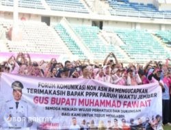 8.334 PPPK Paruh Waktu Terima SK, Pemkab Jember Tegaskan Komitmen Kemanusiaan di Tengah Keterbatasan Anggaran