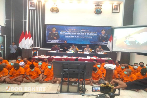 Banyuwangi, Obor Rakyat – Kepolisian Resor Kota (Polresta) Banyuwangi mencatat peningkatan jumlah laporan polisi sebesar 16 persen sepanjang tahun 2025.