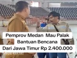 Viral di Medsos, Pemprov Sumut Diduga Minta Rp2,4 Juta untuk Lepaskan Bantuan Bencana dari Jatim