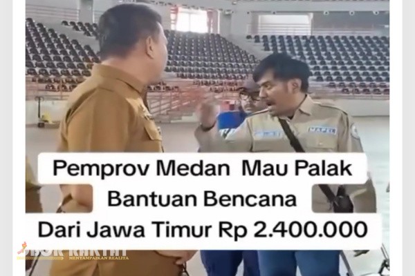 Jakarta, Obor Rakyat – Polemik tertahannya bantuan kemanusiaan dari Jawa Timur (Jatim) untuk korban bencana di Sumatera Utara kembali menjadi sorotan publik. Isu ini viral di media sosial (Medsos) setelah pertemuan antara Badan Penanggulangan Bencana Daerah (BPBD) Sumut, relawan, dan sejumlah pihak terkait berlangsung panas.