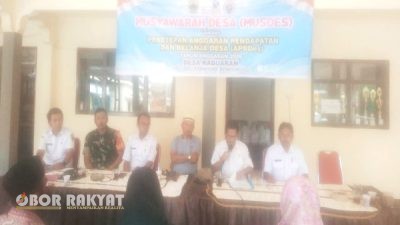 Pemdes Kabuaran Bondowoso Tetapkan Perubahan APBDes 2025 dan RKPDes 2026 Lewat Musdes Partisipatif